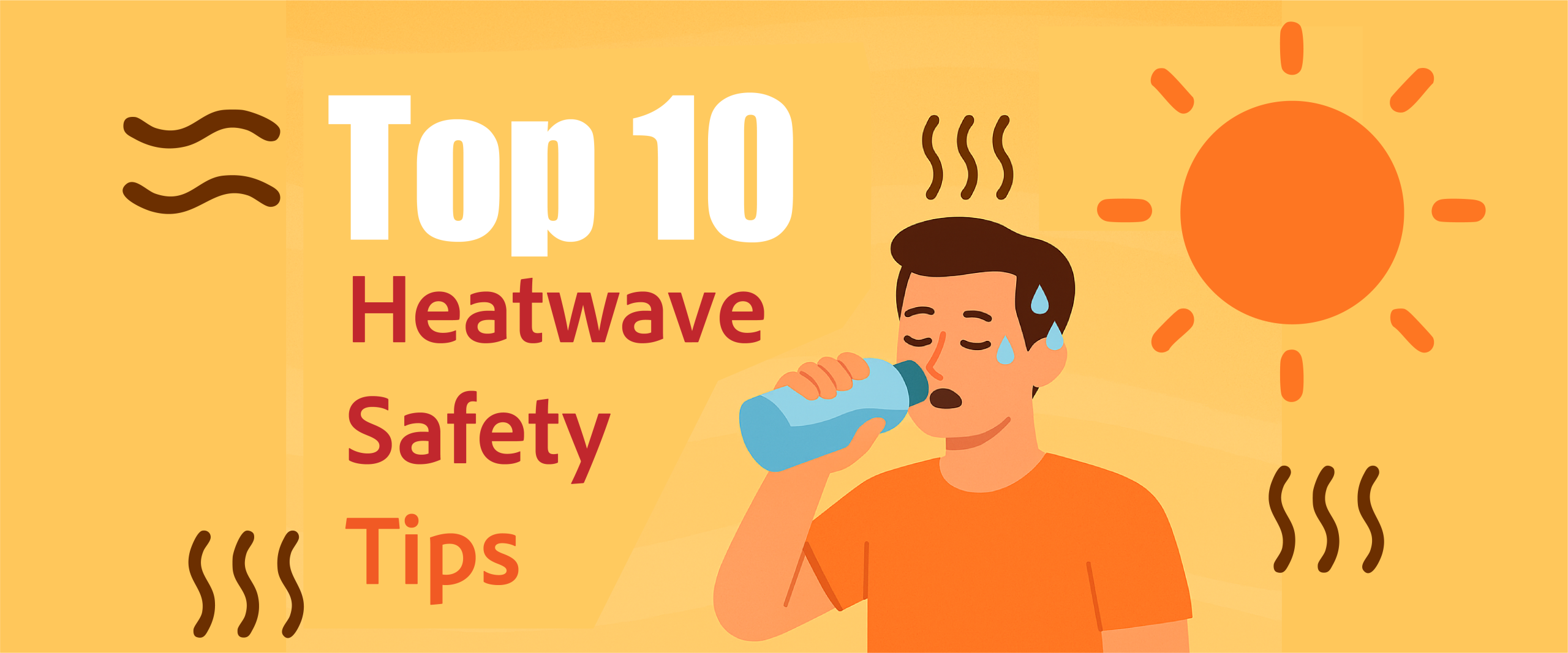 Top 10 Heatwave Safety Tips header 10