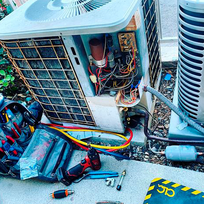 AC repair services in Bonsall CA