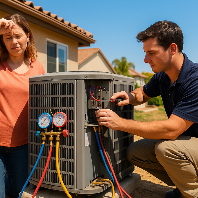 AC repair services in Fallbrook CA